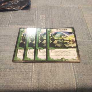 獅子王の遺跡 4枚セット