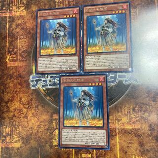 遊戯王★不知火の隠者★レア三枚★