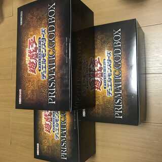 【特価】遊戯王 PRISMATIC GOD 3BOX 三幻神　3種コンプリート
