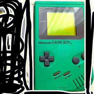 ゲームボーイ本体/グリーン/初代
