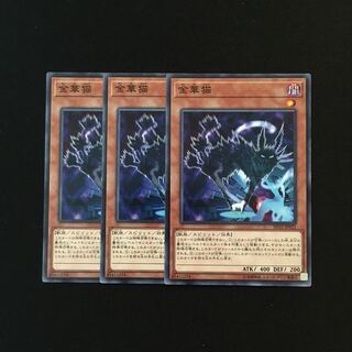 g254 金華猫 3枚セット 遊戯王 トレトレ