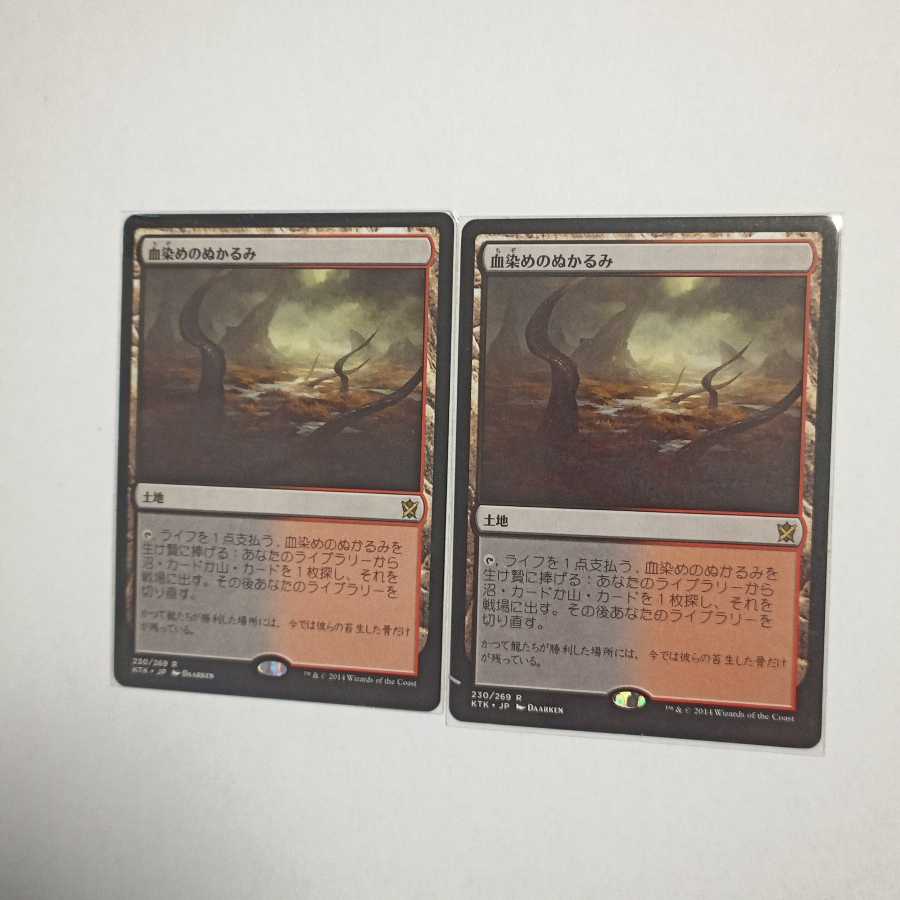 MTG　血染めのぬかるみ/Bloodstained Mire　在庫4枚