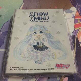 新品未開封品 雪ミク 2019 スリーブ