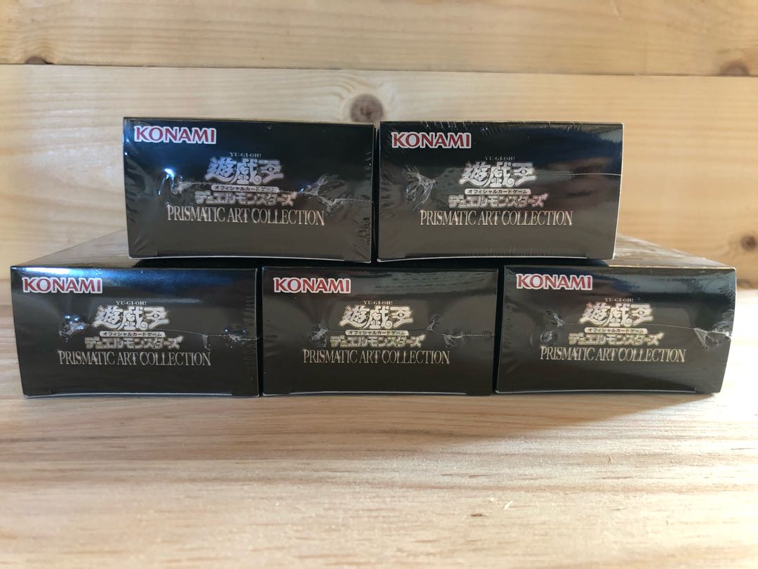 遊戯王 プリズマティックアートコレクション 未開封 5BOX シュリンク付