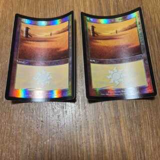 MTG Plains 1 JP 1 EN 1 Foil Model No. O-4