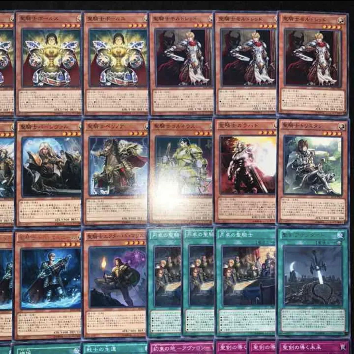 聖騎士デッキ40枚+EX15