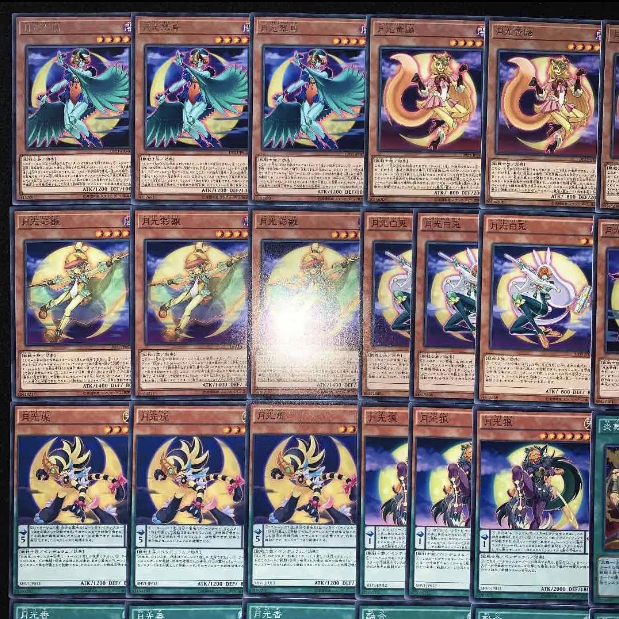 ガチ構築!!月光デッキ40枚+EX15枚