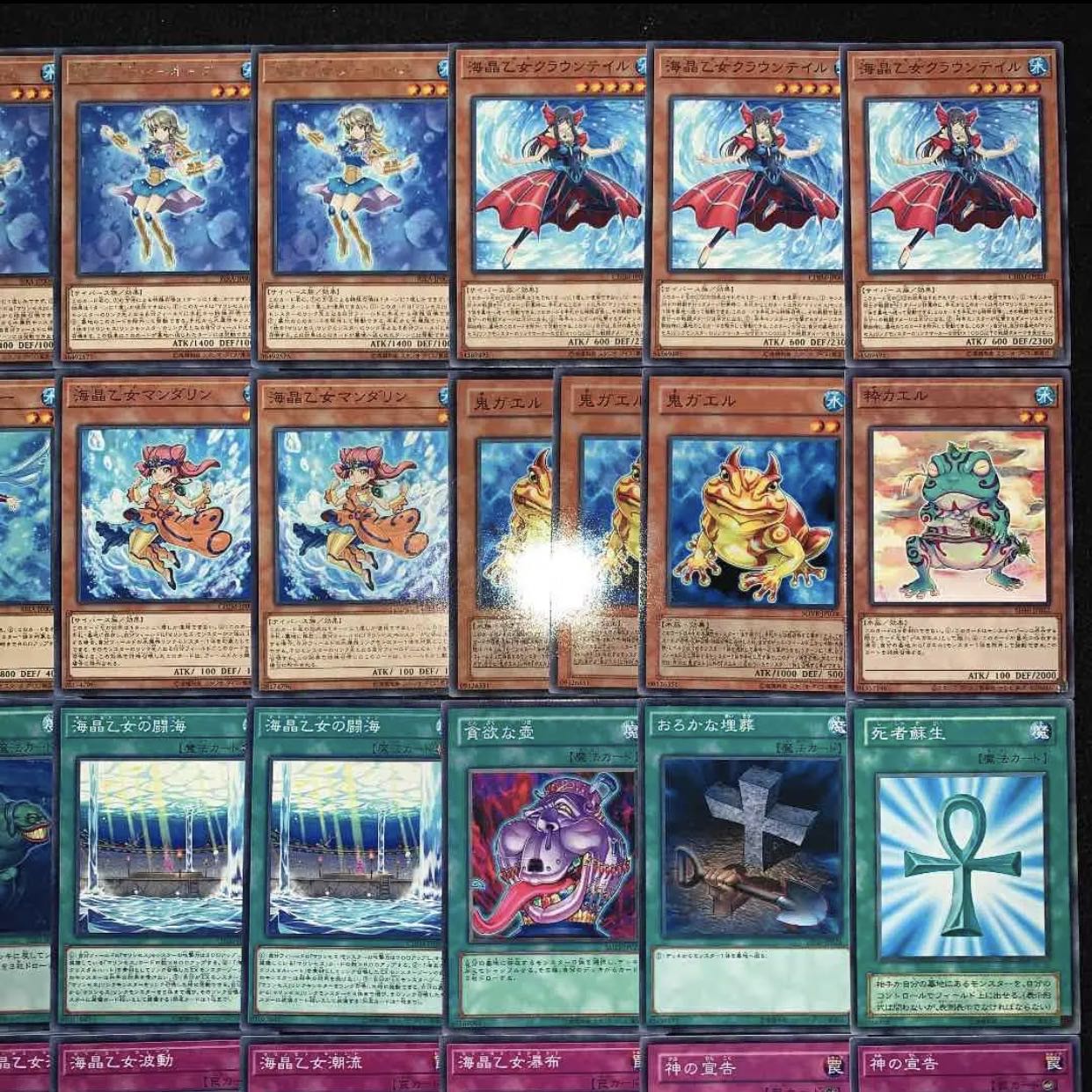 ガチ構築！！マリンセスデッキ40枚+EX15枚