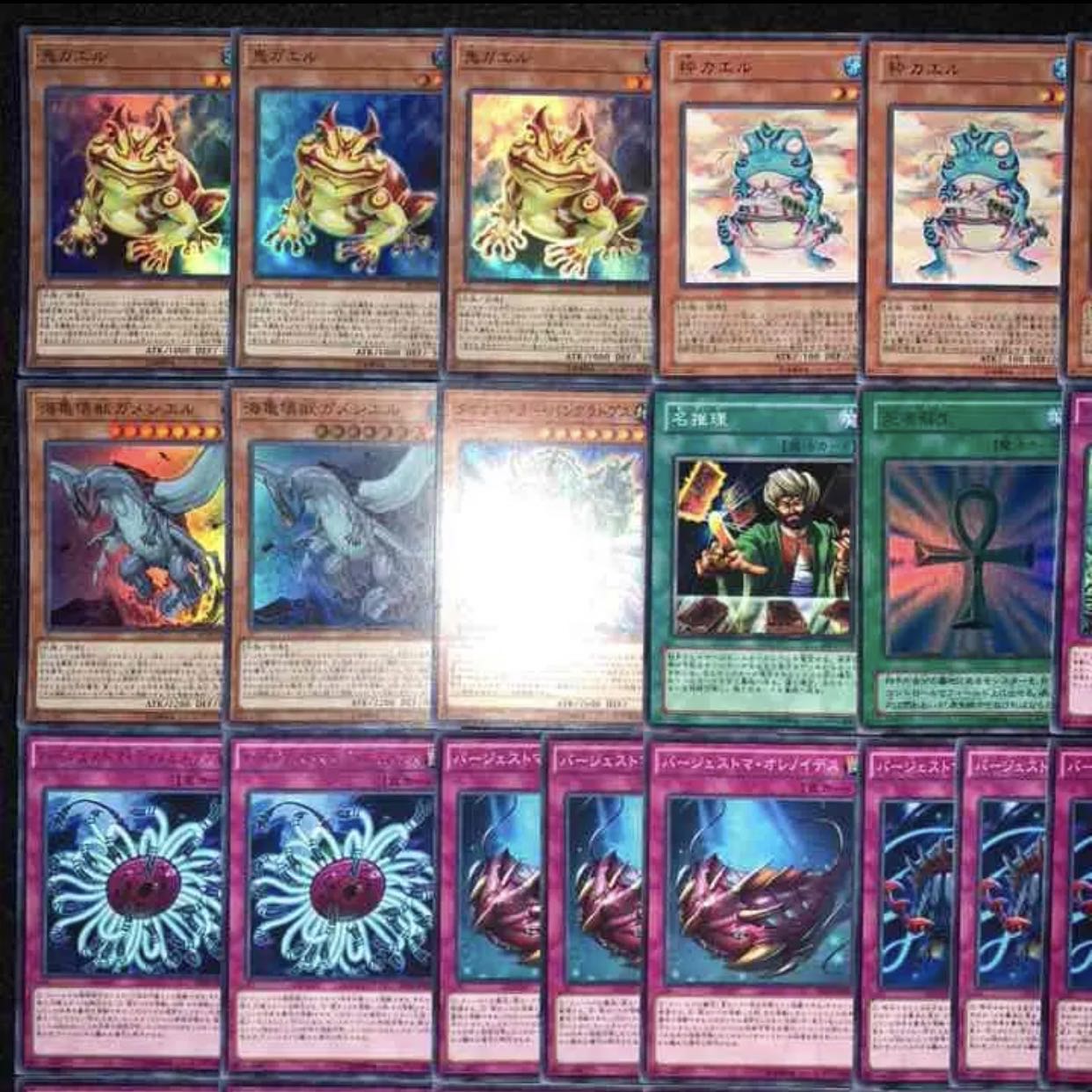 ガチ構築！！カエルバージェストマデッキ40枚+EX15