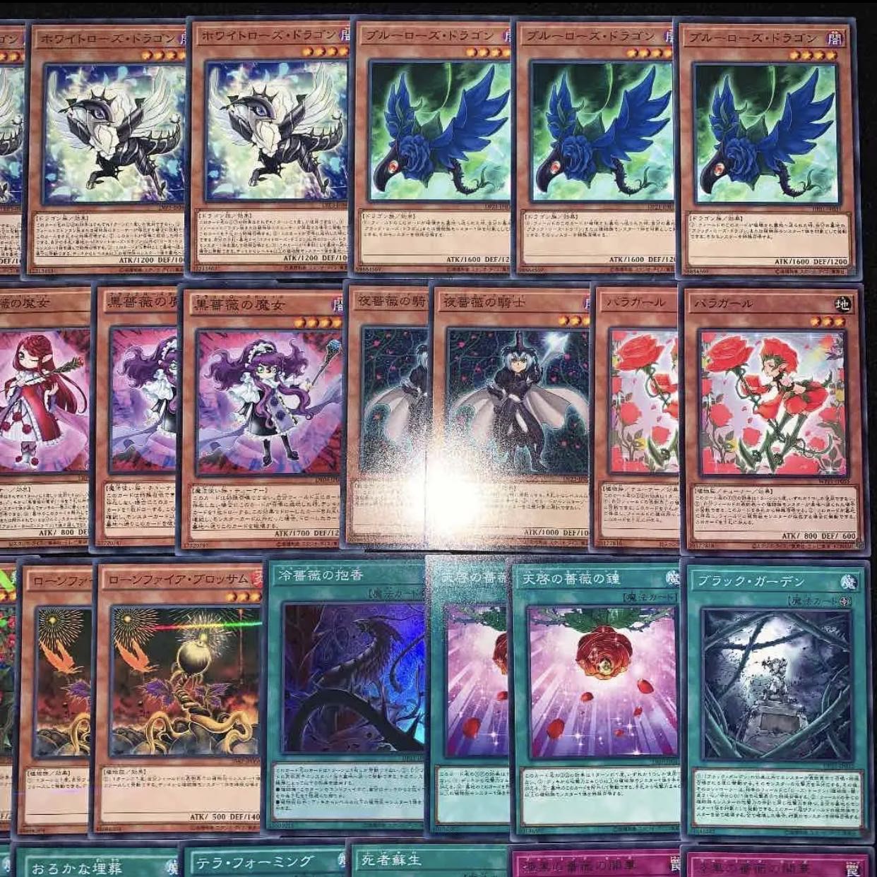 ガチ構築！！ローズドラゴンデッキ40枚+EX15枚