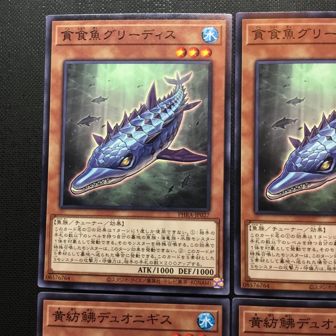 黄紡鮄デュオニギス　貪食魚グリーディス