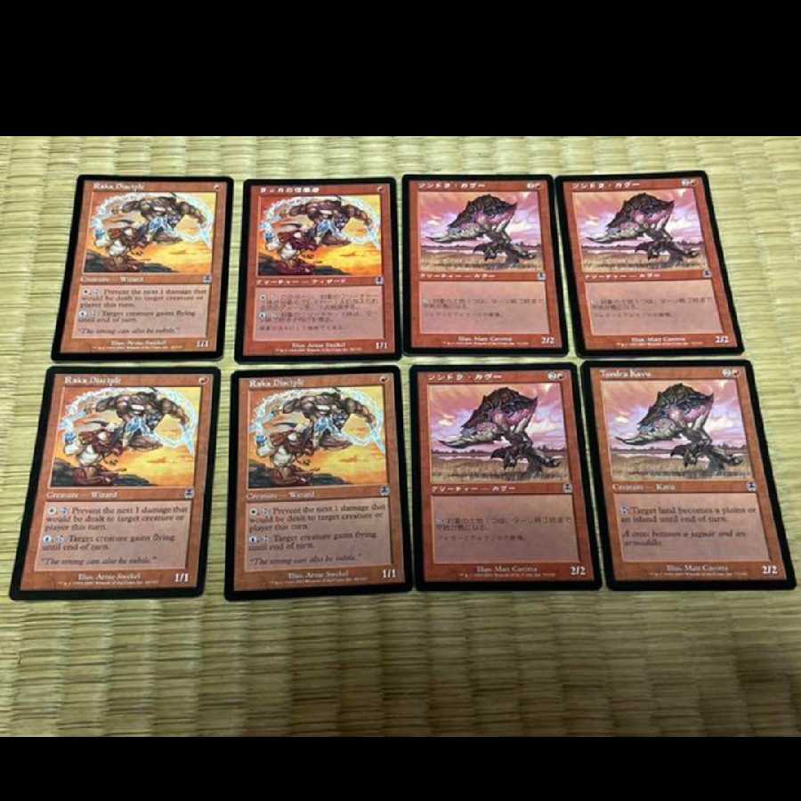 MTG Raka Disciple Tundra Kavu 4 JP 4 EN 4 Model No. Ah-97