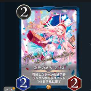 ２枚セット 次元の旅人アリス
