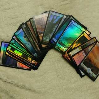 土地foil24枚くらい