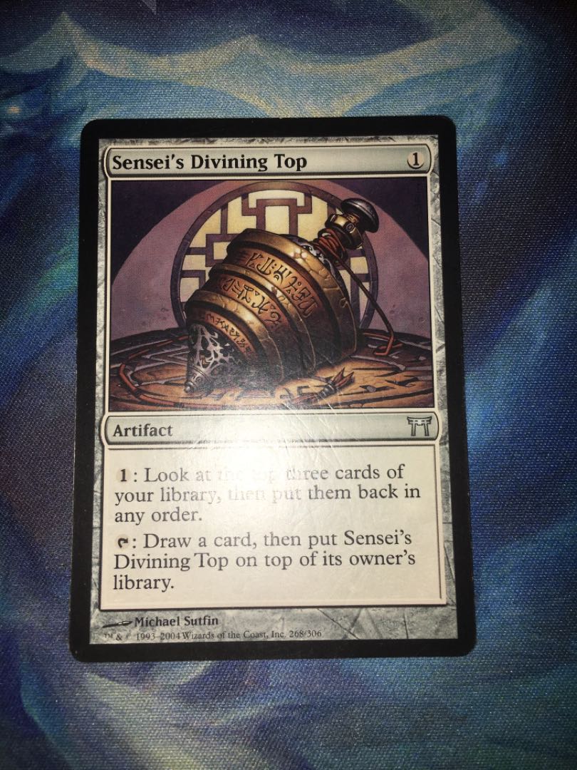 師範の占い独楽　英