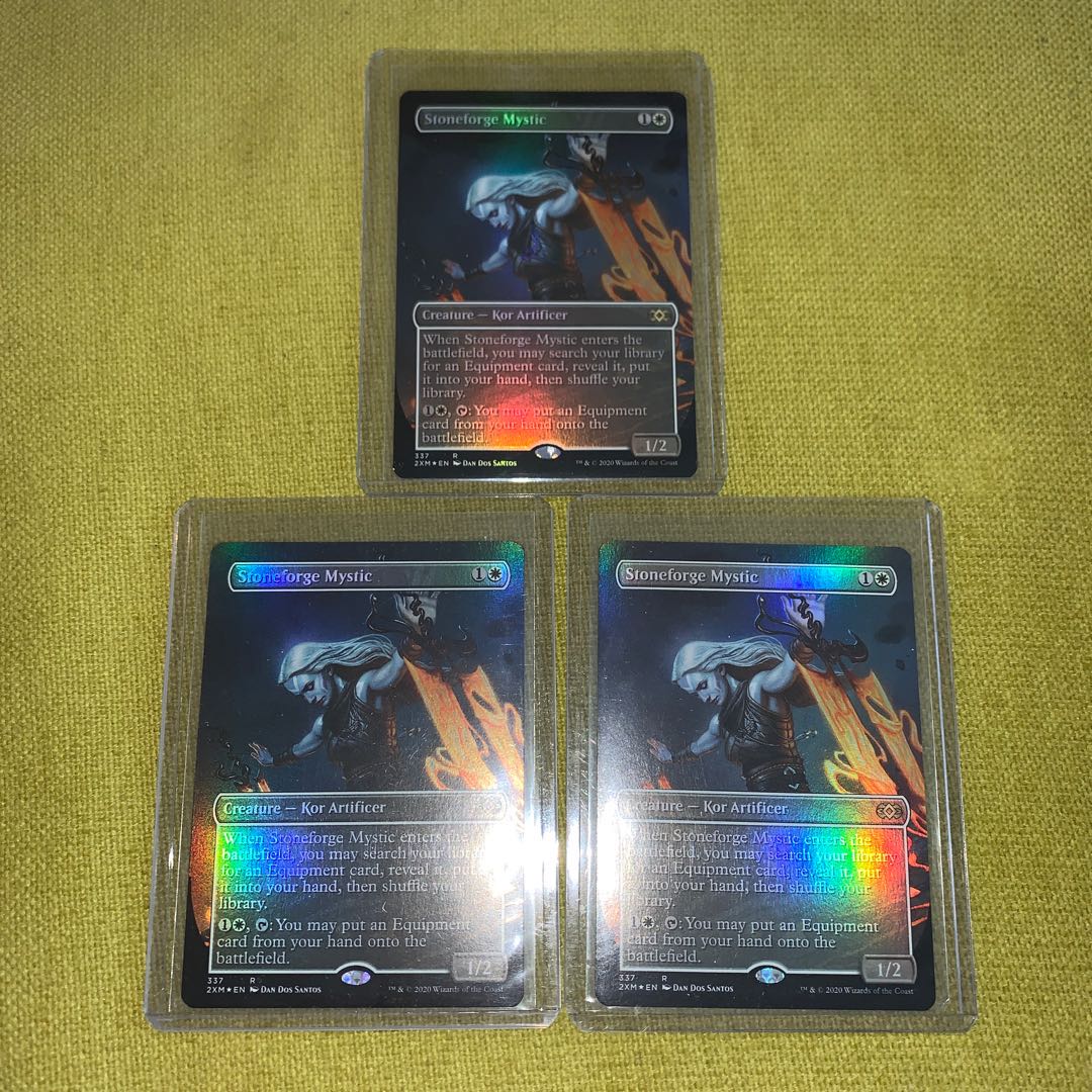 石鍛冶の神秘家　2XM 拡張foil 英3枚セット