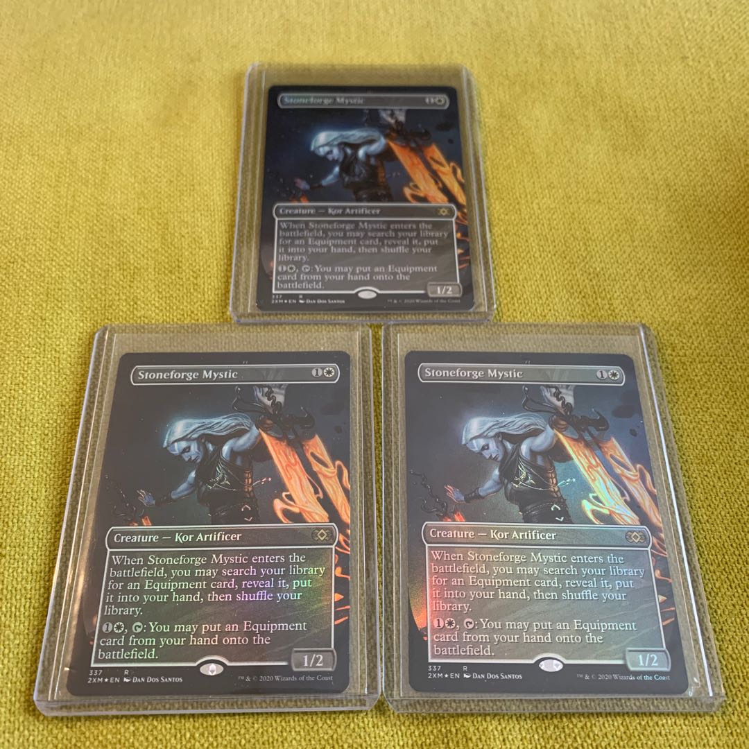 石鍛冶の神秘家　2XM 拡張foil 英3枚セット