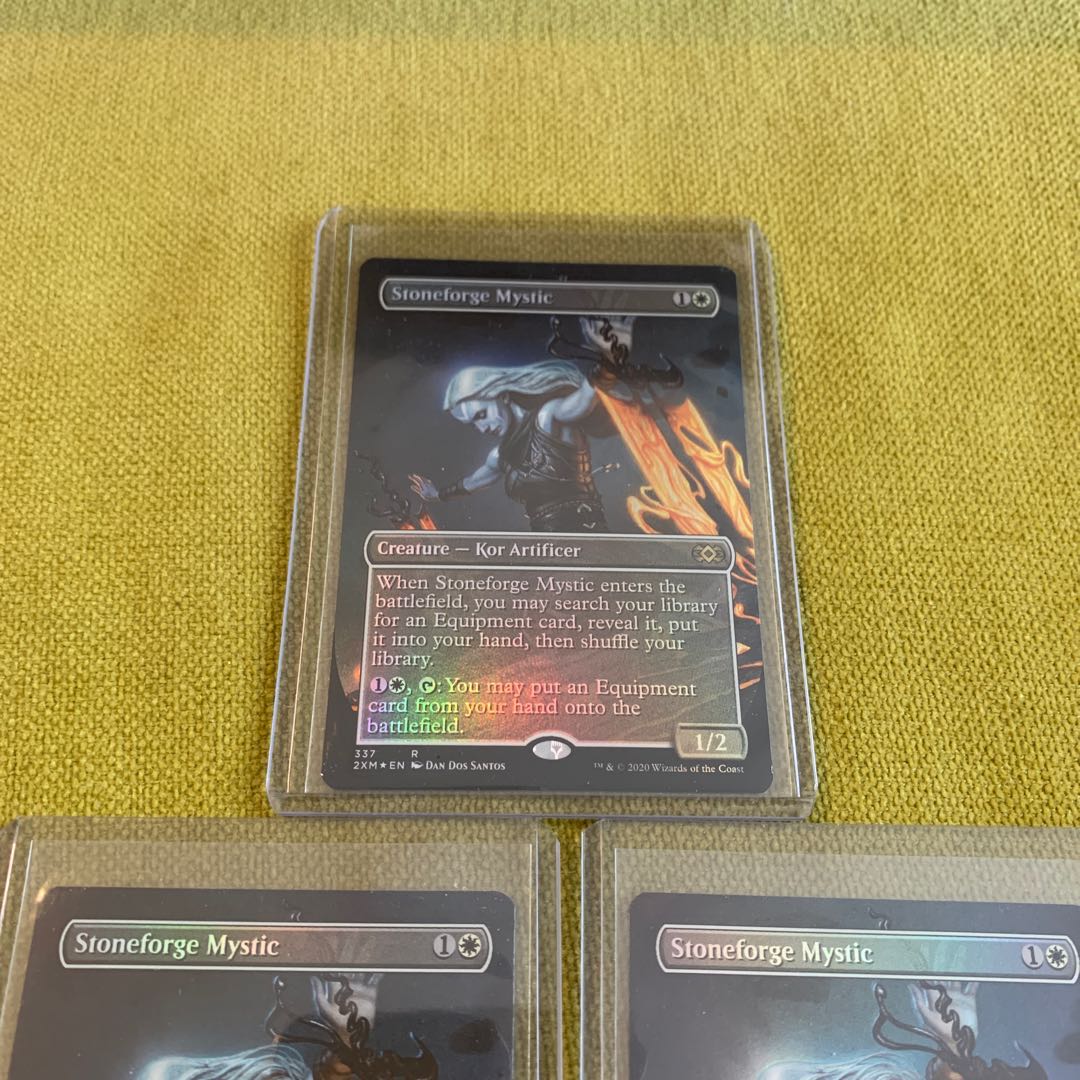 石鍛冶の神秘家　2XM 拡張foil 英3枚セット