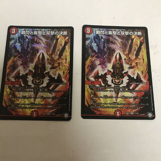 瞬閃と疾駆と双撃の決断