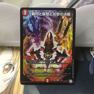 瞬閃と疾駆と双撃の決断