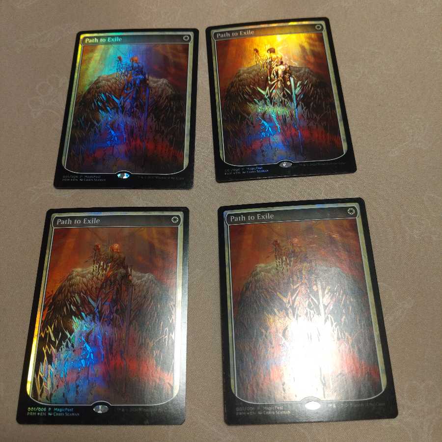 流刑への道 foil4枚