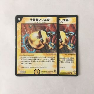 専用(二点)I109 予言者マリエル 2枚セット トレトレ