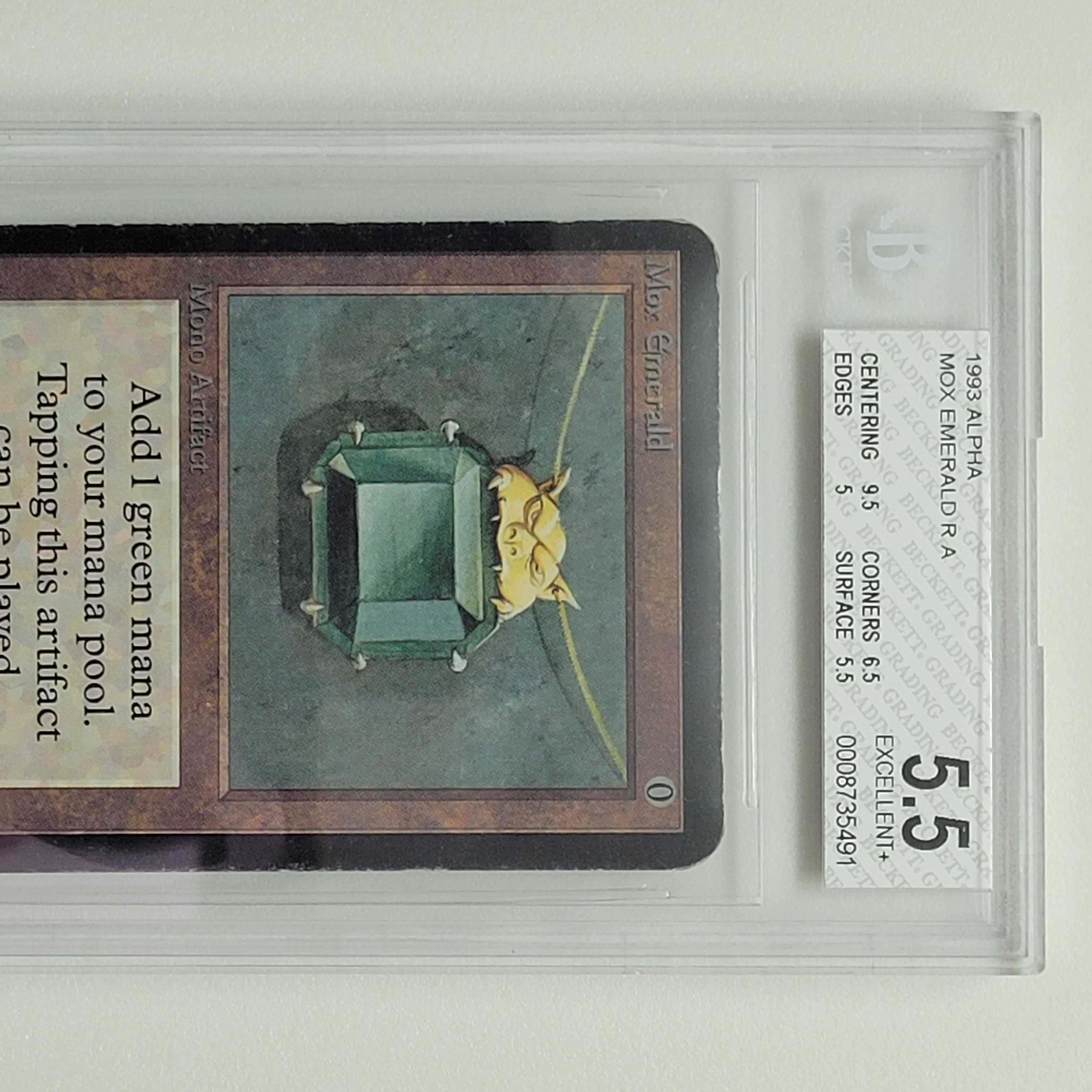 Mox Emerald アルファ BGS5.5