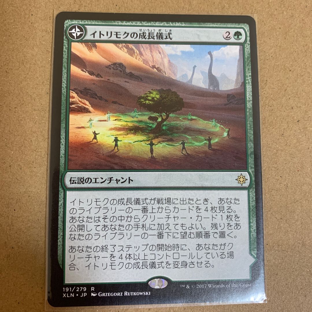 イトリモクの成長儀式