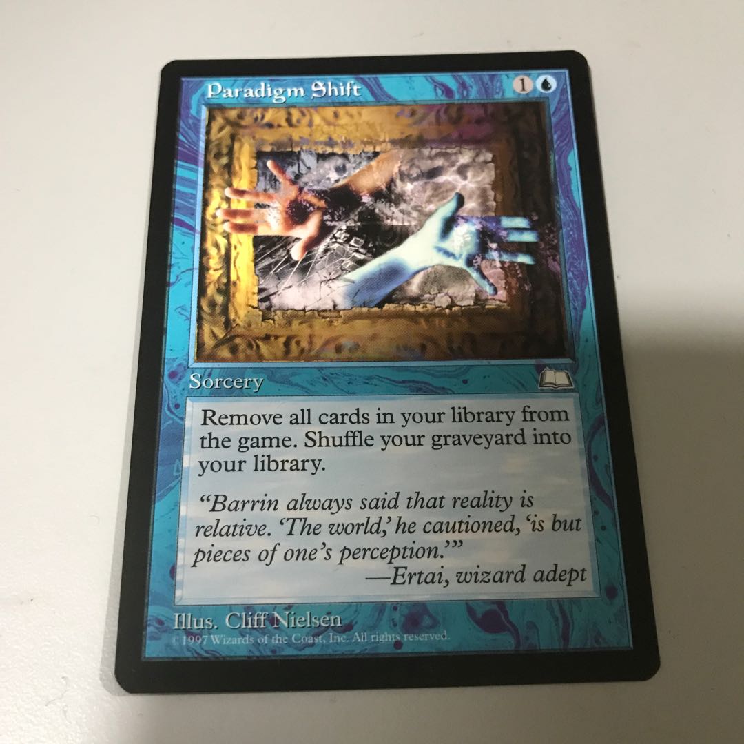 Paradigm Shift mtg English