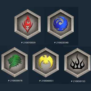 5種セット ギルドストック(シルバー)