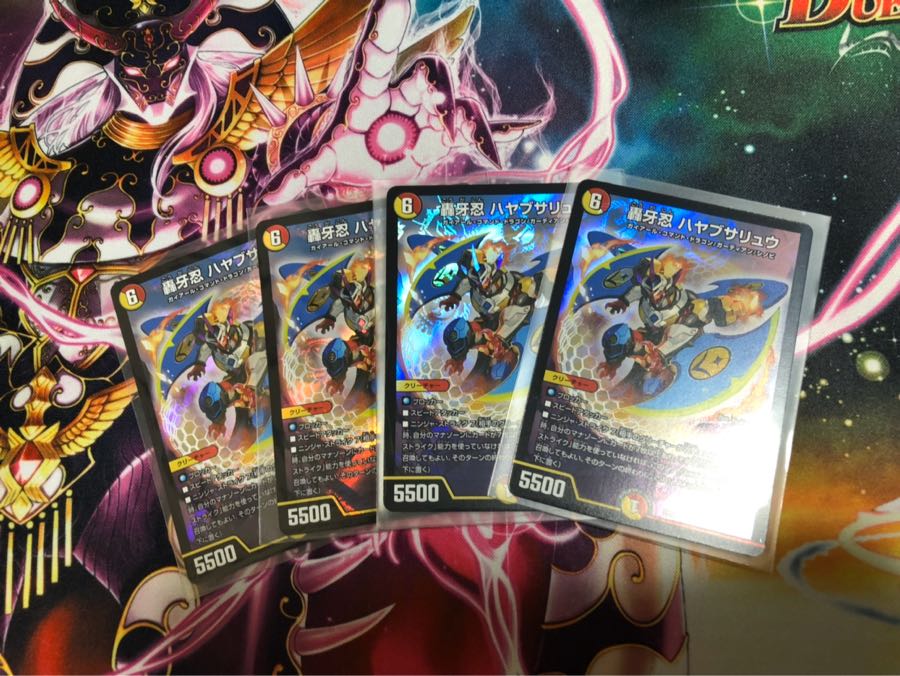 ハヤブサリュウ 4枚セット