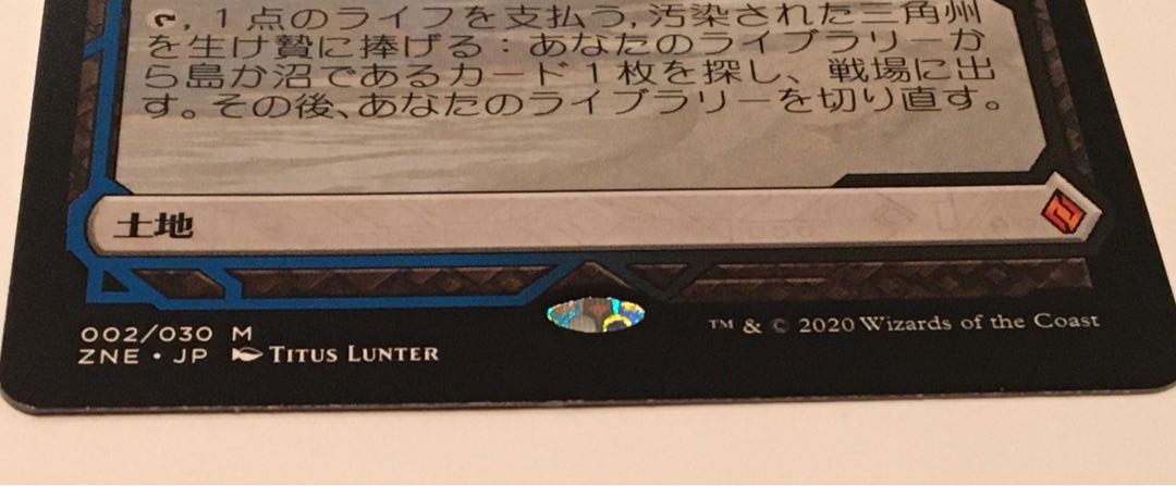 汚染された三角州　ZNEトッパー