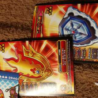 盾2枚セット 炎＆氷