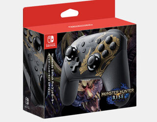 Nintendo Switch モンスターハンターライズ  プロコントローラー