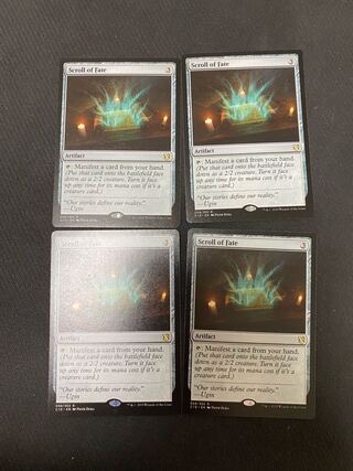 MTG 運命の巻物/Scroll of Fate C19 英語4枚セット