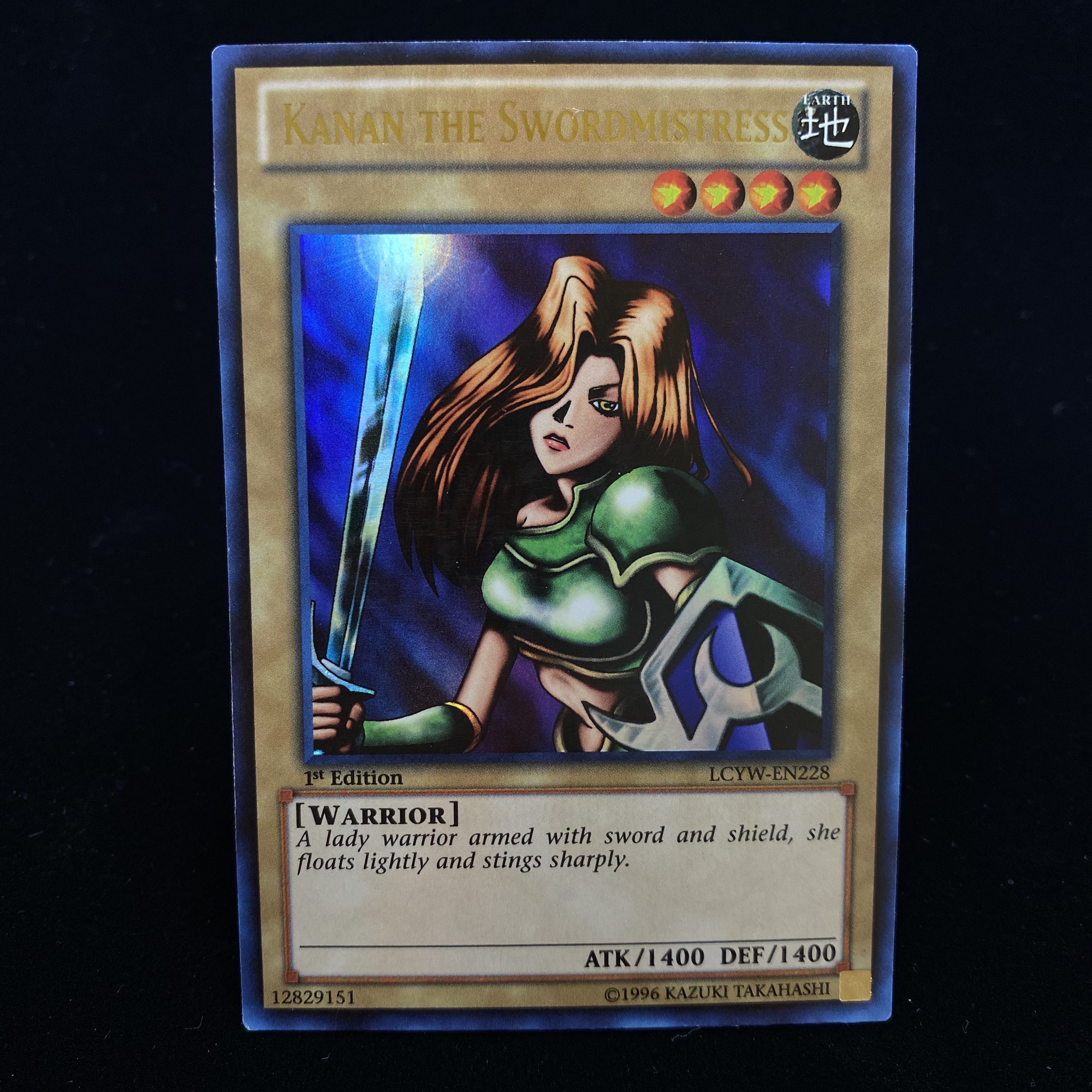 英語版 女剣士カナン シークレットレア lCYWｰEN228