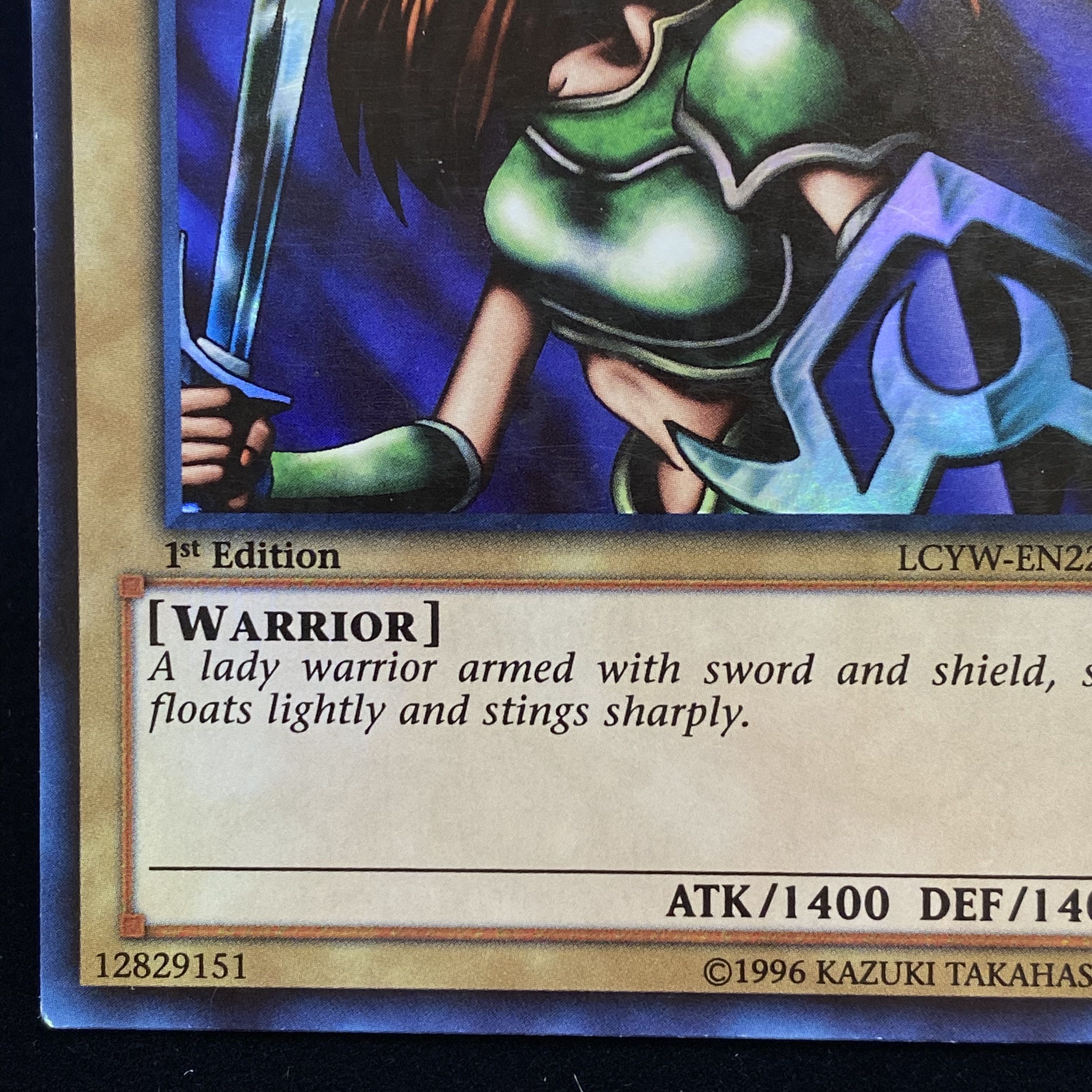 英語版 女剣士カナン シークレットレア lCYWｰEN228