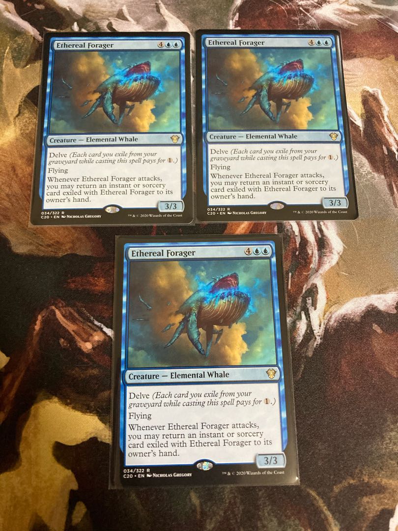 天上の餌あさり　3枚