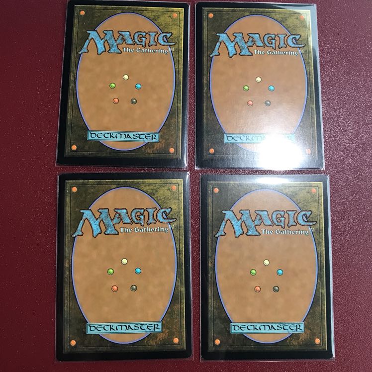 4枚セット 一日のやり直し 神話レア オリジン 英語版