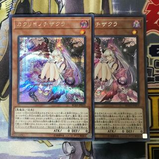 カクリヨノチザクラ シークレットレア　2枚
