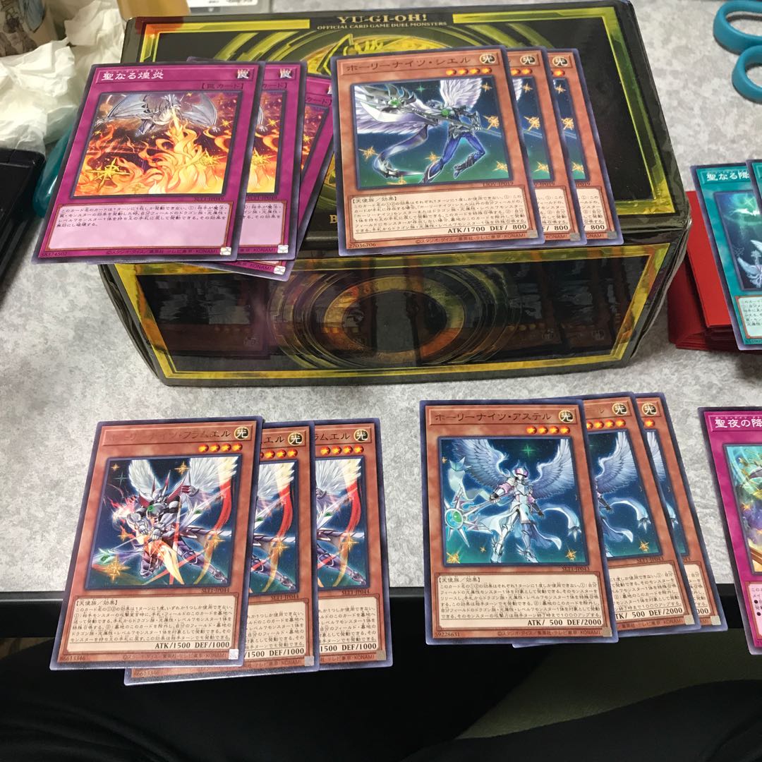 Holy Knights Parts: 3 sets of 7 normal letter rares 3枚