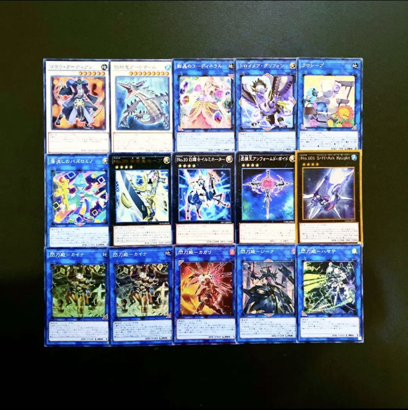 遊戯王 構築済み!!閃刀姫デッキ40枚+EX15枚