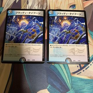 ブラッディ・タイフーン2枚