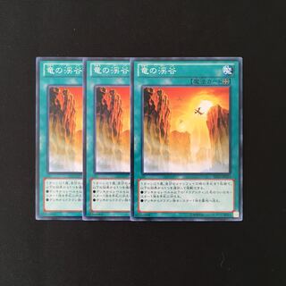 h113 竜の渓谷 3枚セット 遊戯王 トレトレ