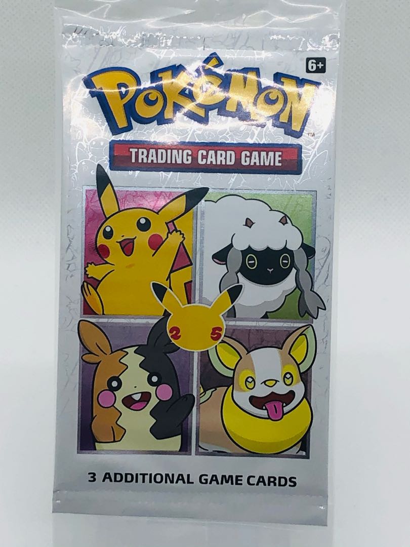 ピカチュウプロモ　ポケモン25周年記念　海外限定ジェネラルミルズ1パック