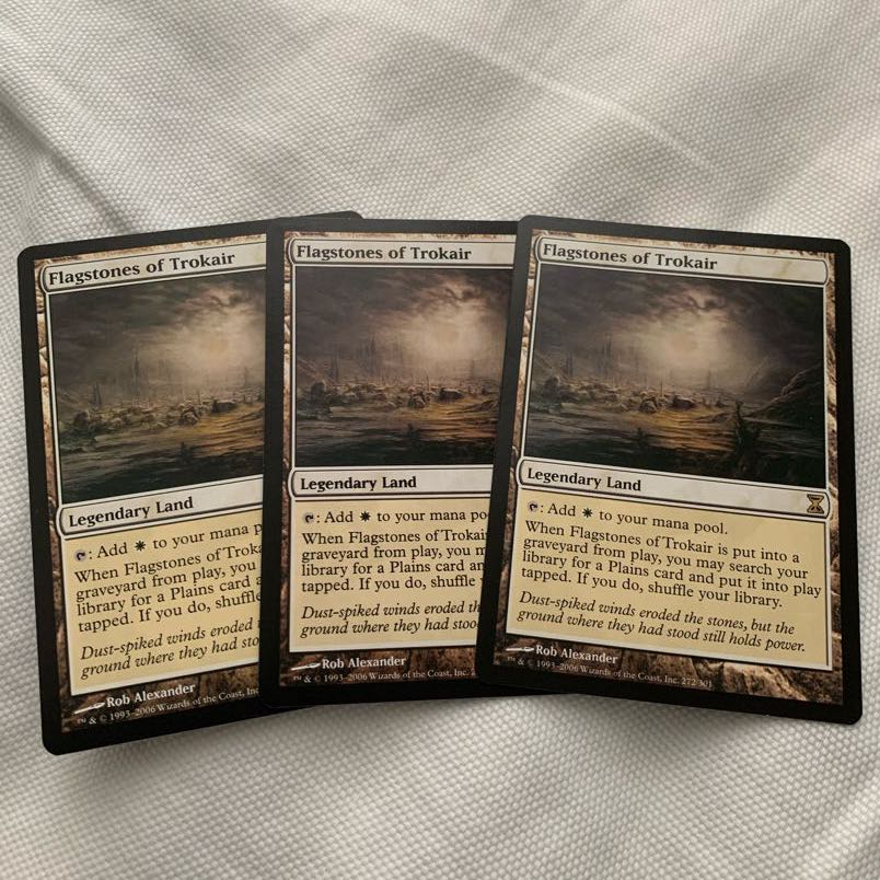 トロウケアの敷石　英語3枚セット