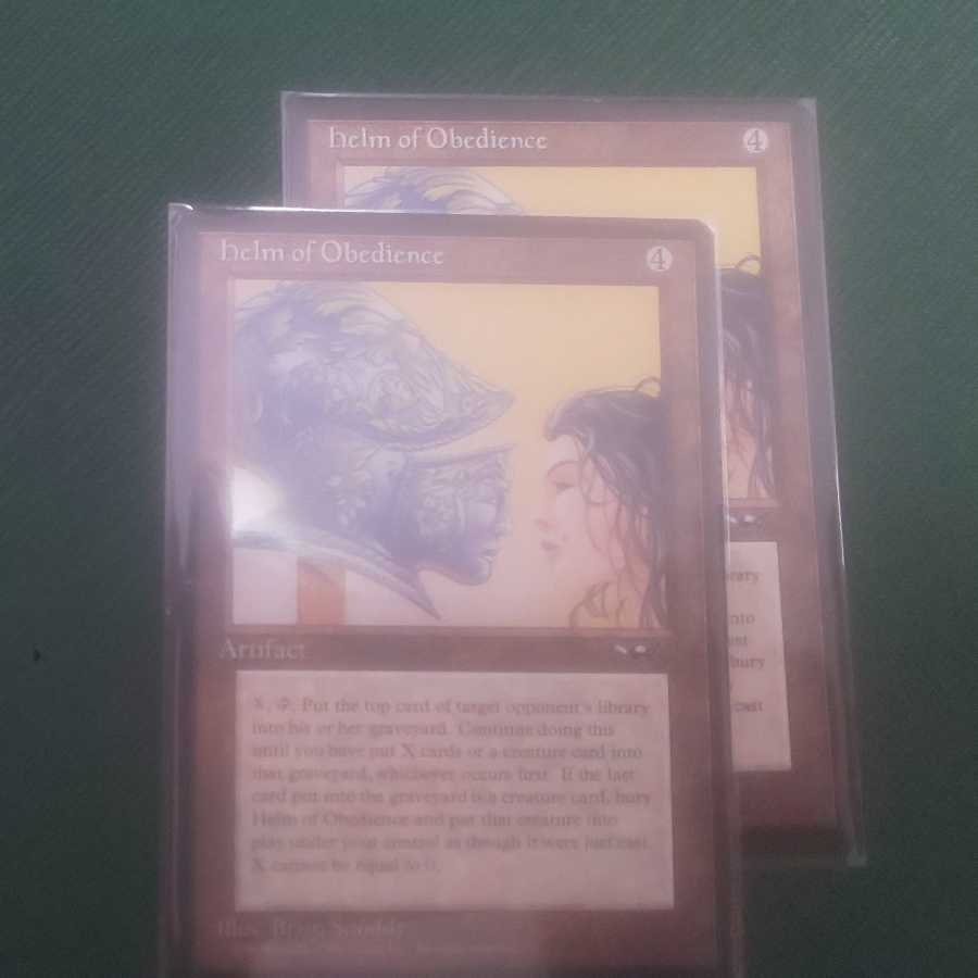 Helm of Obedience 2枚