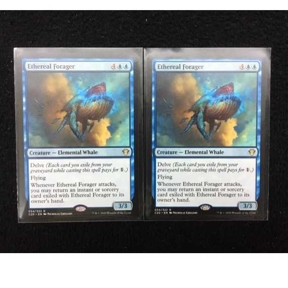 天上の餌あさり Ethereal Forager 英語版 2枚の通販 あざらし Magi トレカ専用フリマアプリ