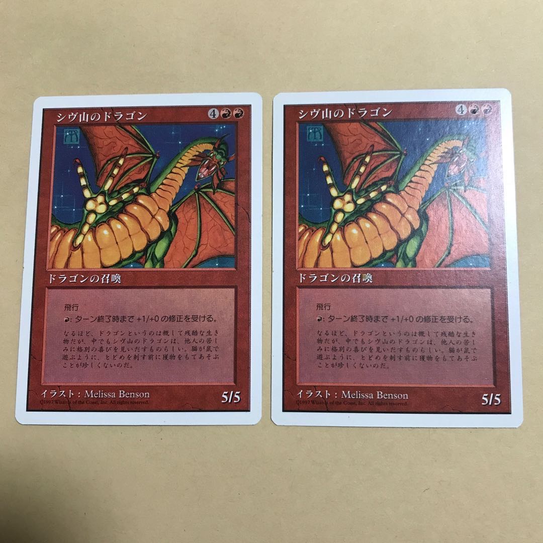 シヴ山のドラゴン×2