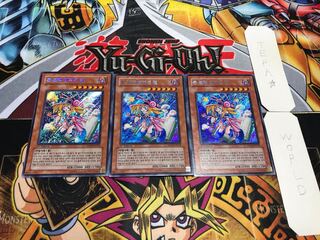 韓国版 トゥーン・ブラック・マジシャン・ガール シークレット 3枚セット てら